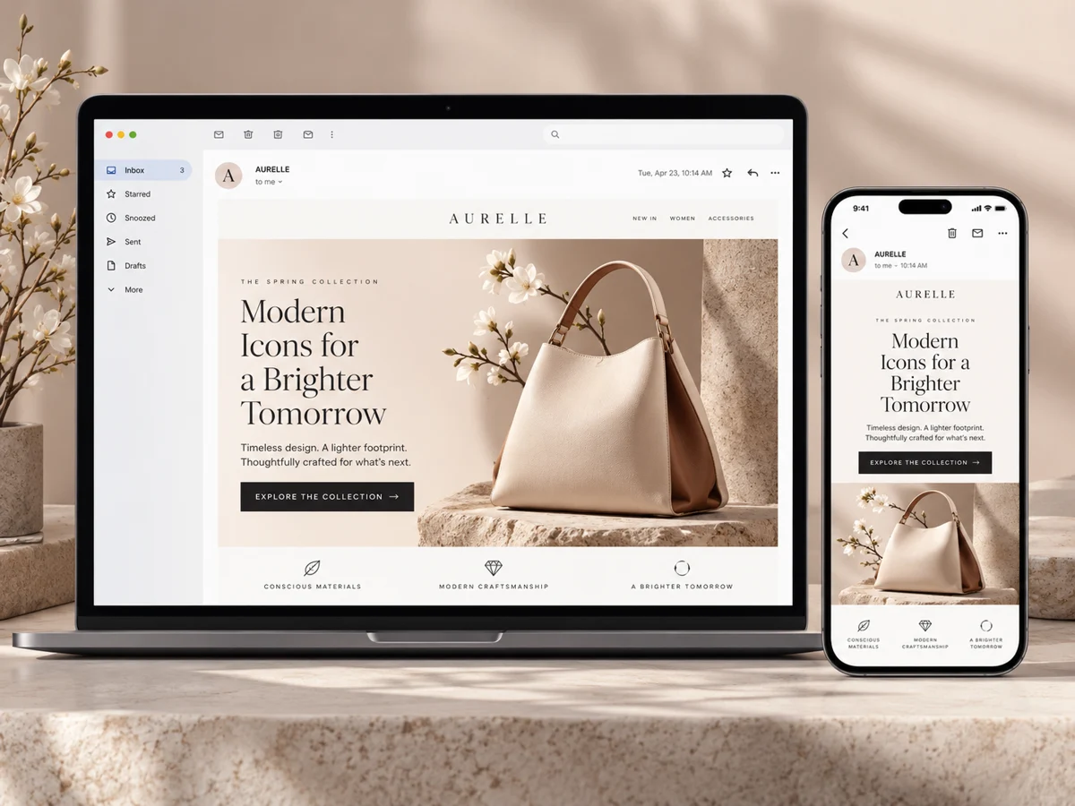 Email design concept 1