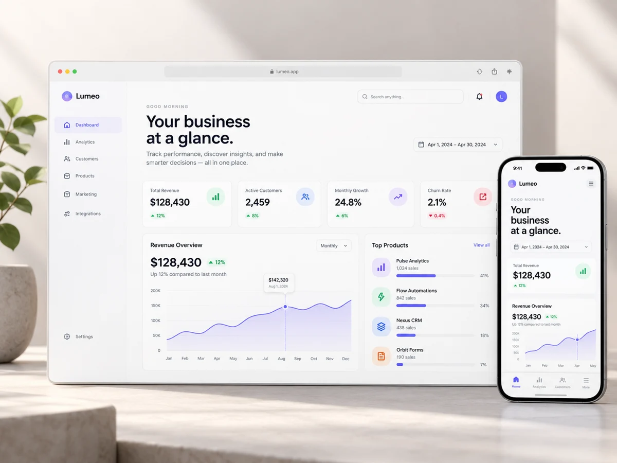 Website design concept 3